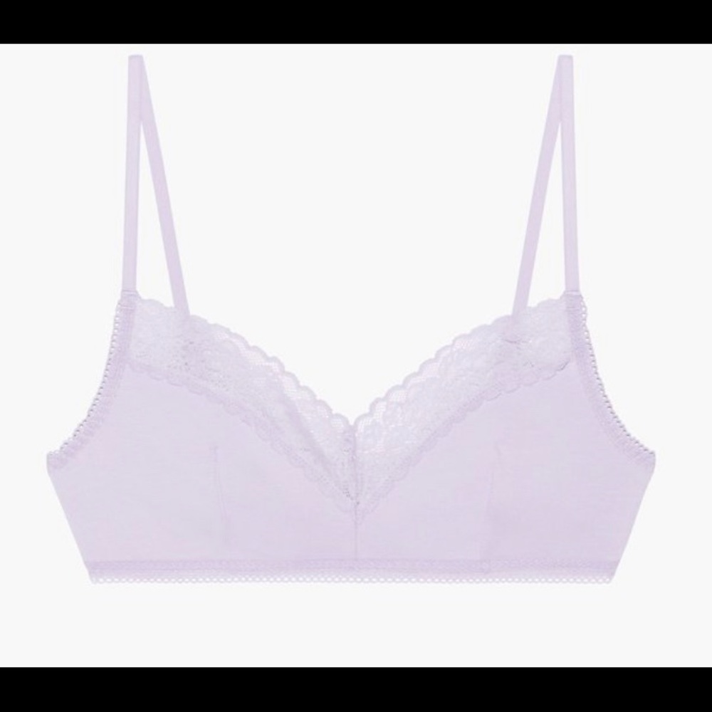 Savage x Fenty purple fairy dust bralette size Medium